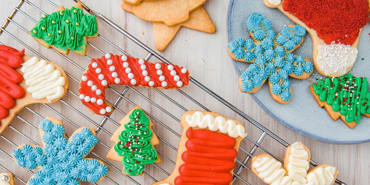How To Decorate Sugar Cookies - Decorating Christmas Cookies With Icing And Buttercream