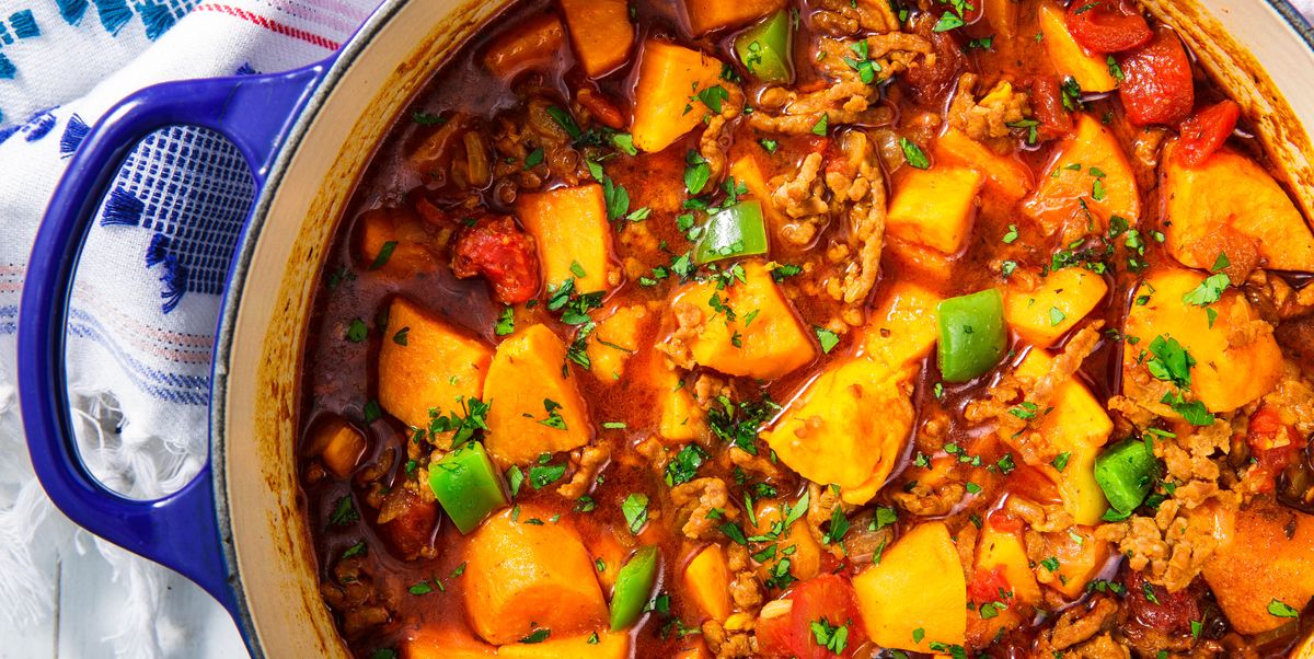 Low-Carb Sweet Potato Chili Will Warm You Up Without Weighing You Down