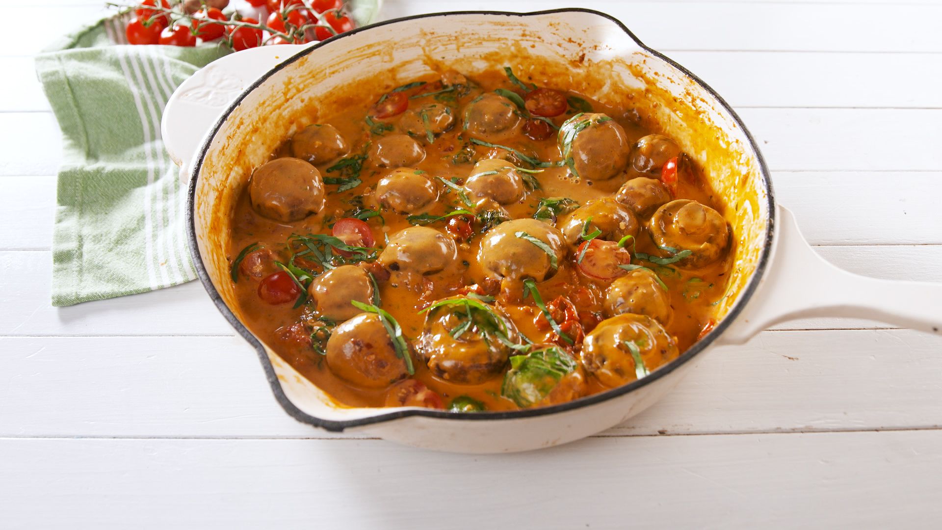 Tuscan Butter Mushrooms-image