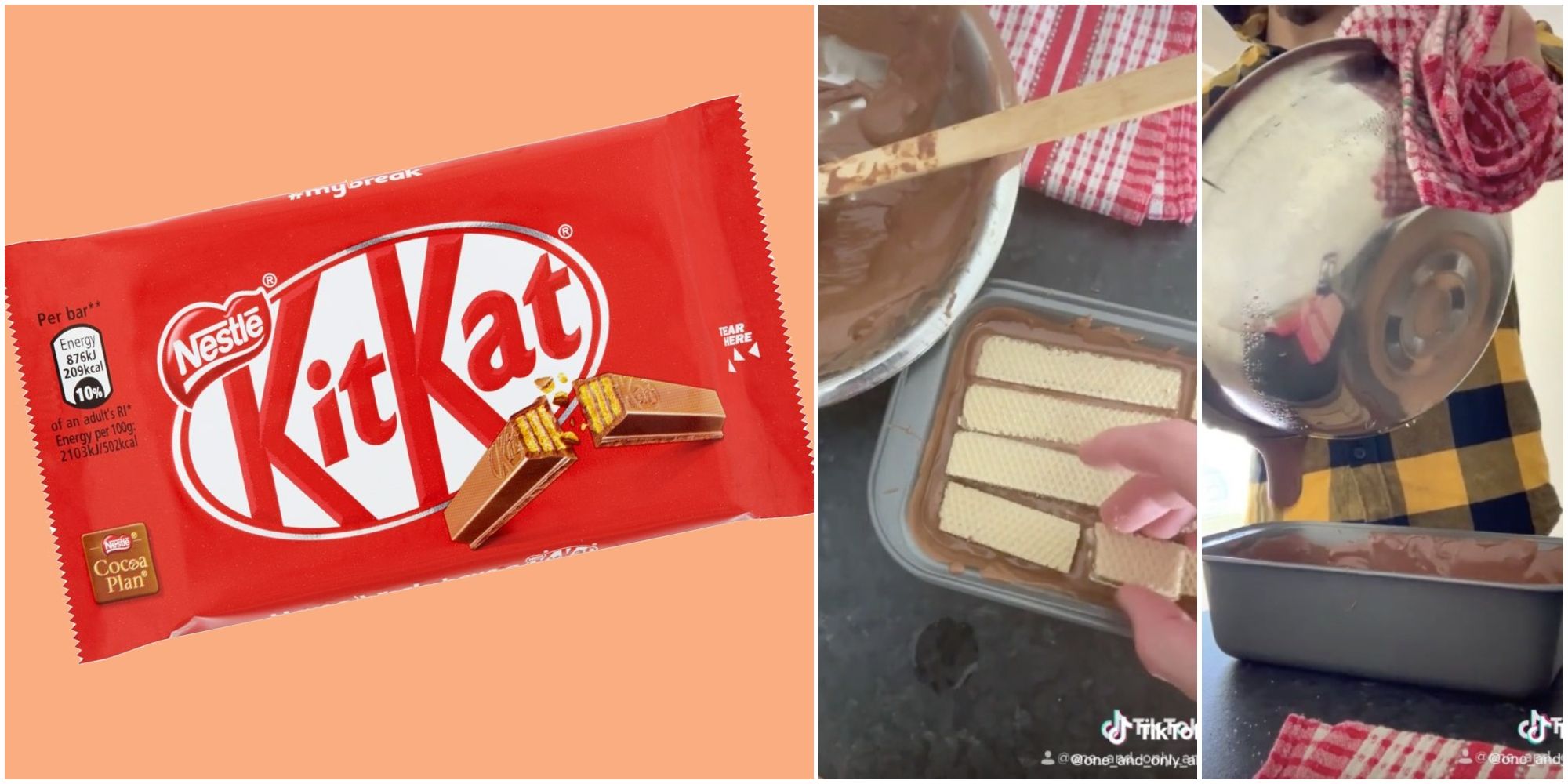 Vi ses overdrive skud Someone Made A GIANT Kitkat With Just Two Ingredients And We're Obsessed