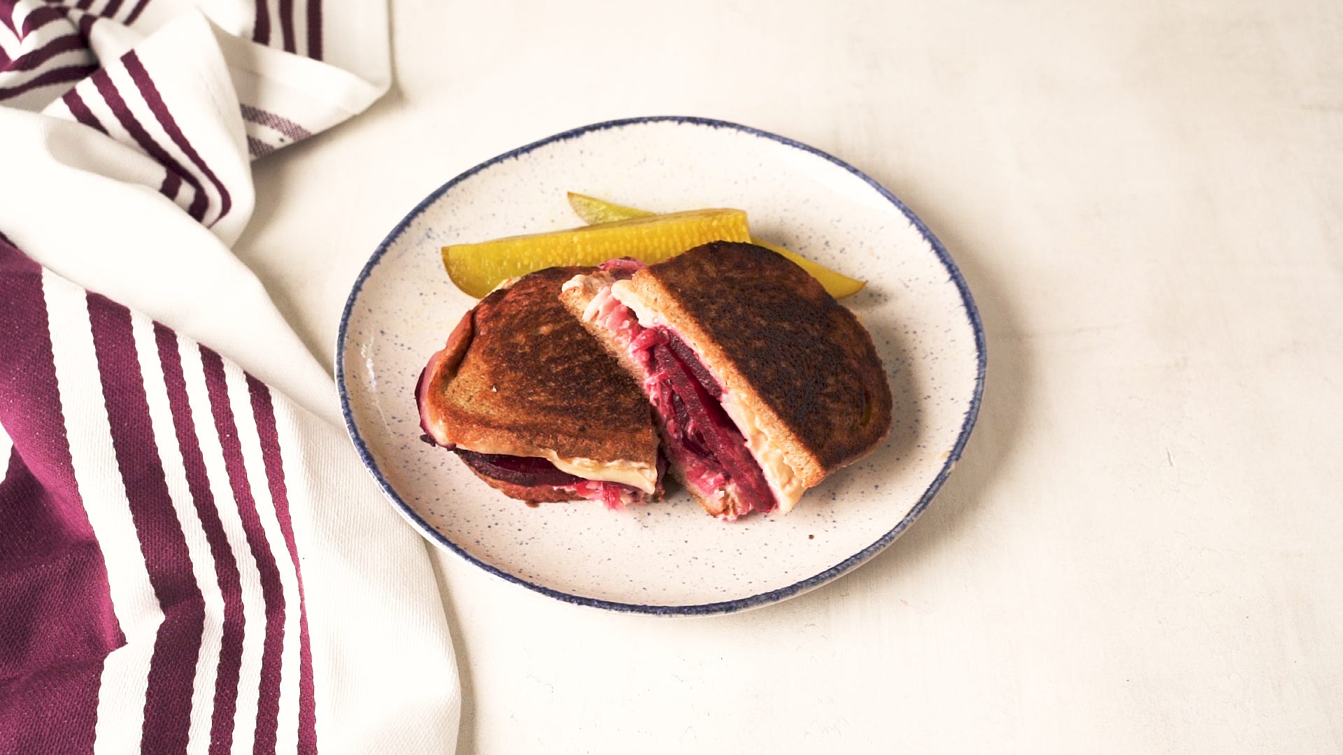 This Vegetarian Reuben Will Make You Fall In Love With Beets