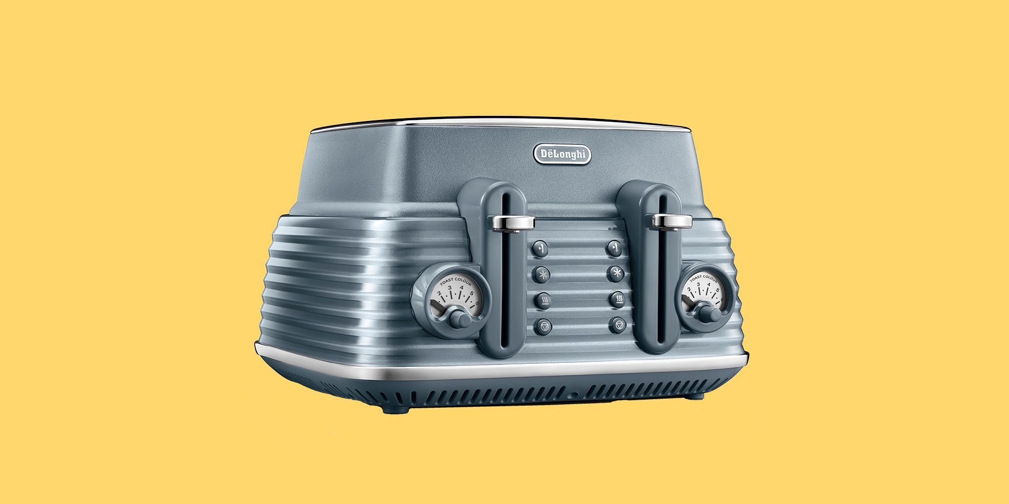 De'Longhi Scolpito CTZ4003 Four Slice Delonghi Scolpito Kettle & Toaster Set