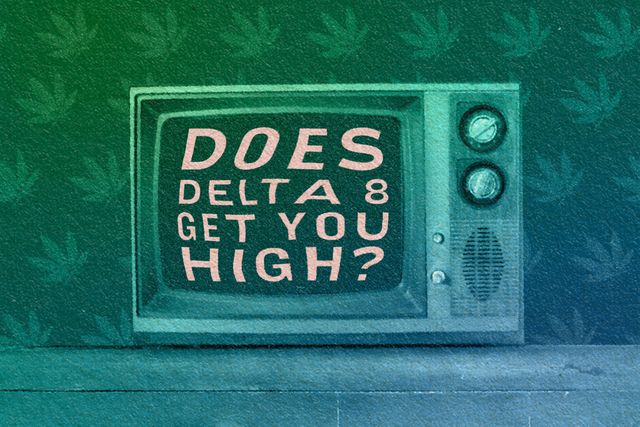 does delta8 get you high