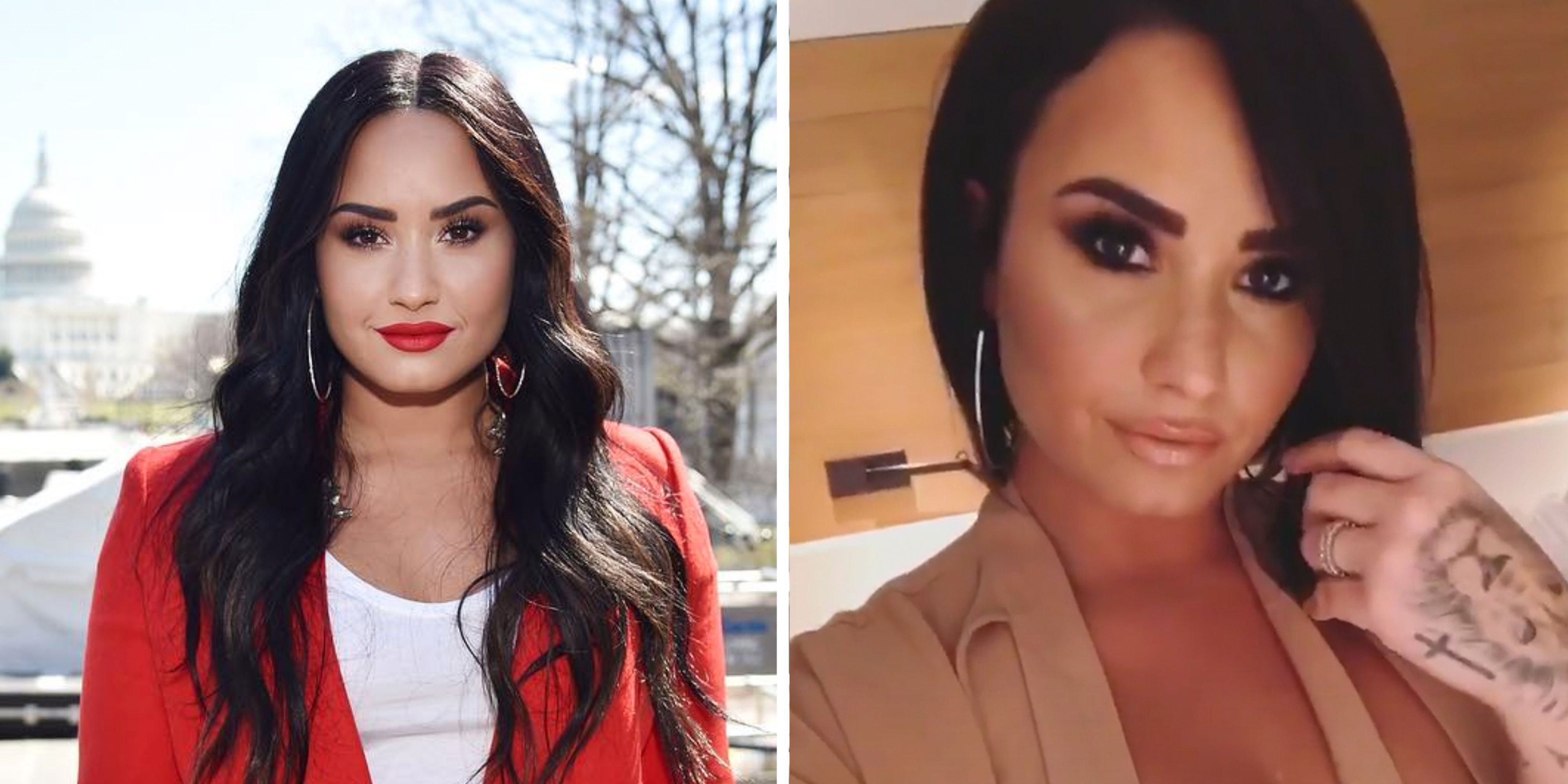 Best Celebrity Hairstyles - Demi Lovato Haircut