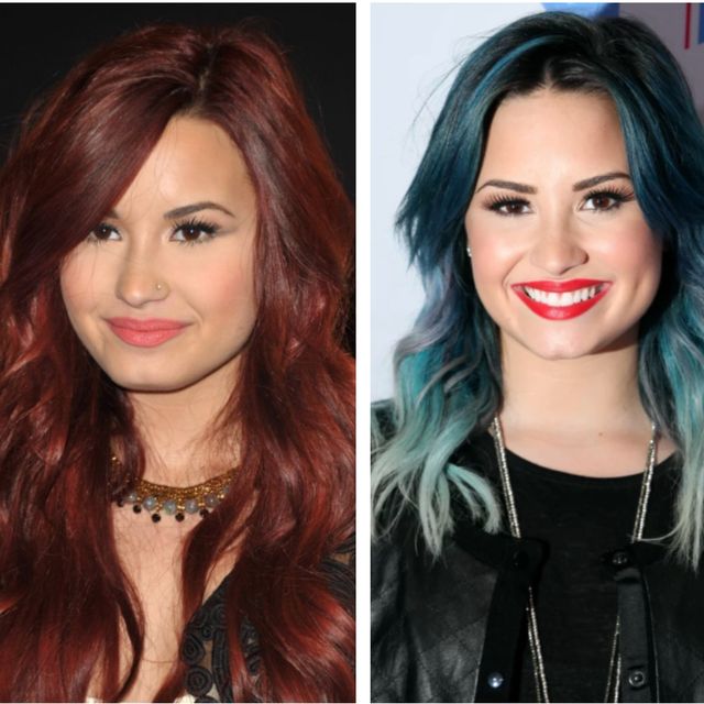 Demi Lovato's Hair Colors - Demi Lovato Hair Pictures