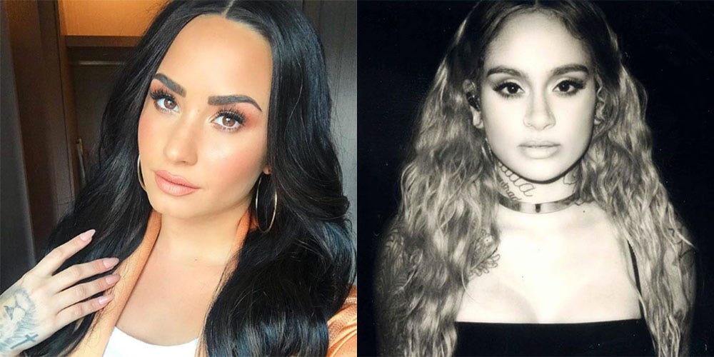 Demi Lovato & Kehlani Share Steamy On-Stage Kiss and Now Fans Are ...