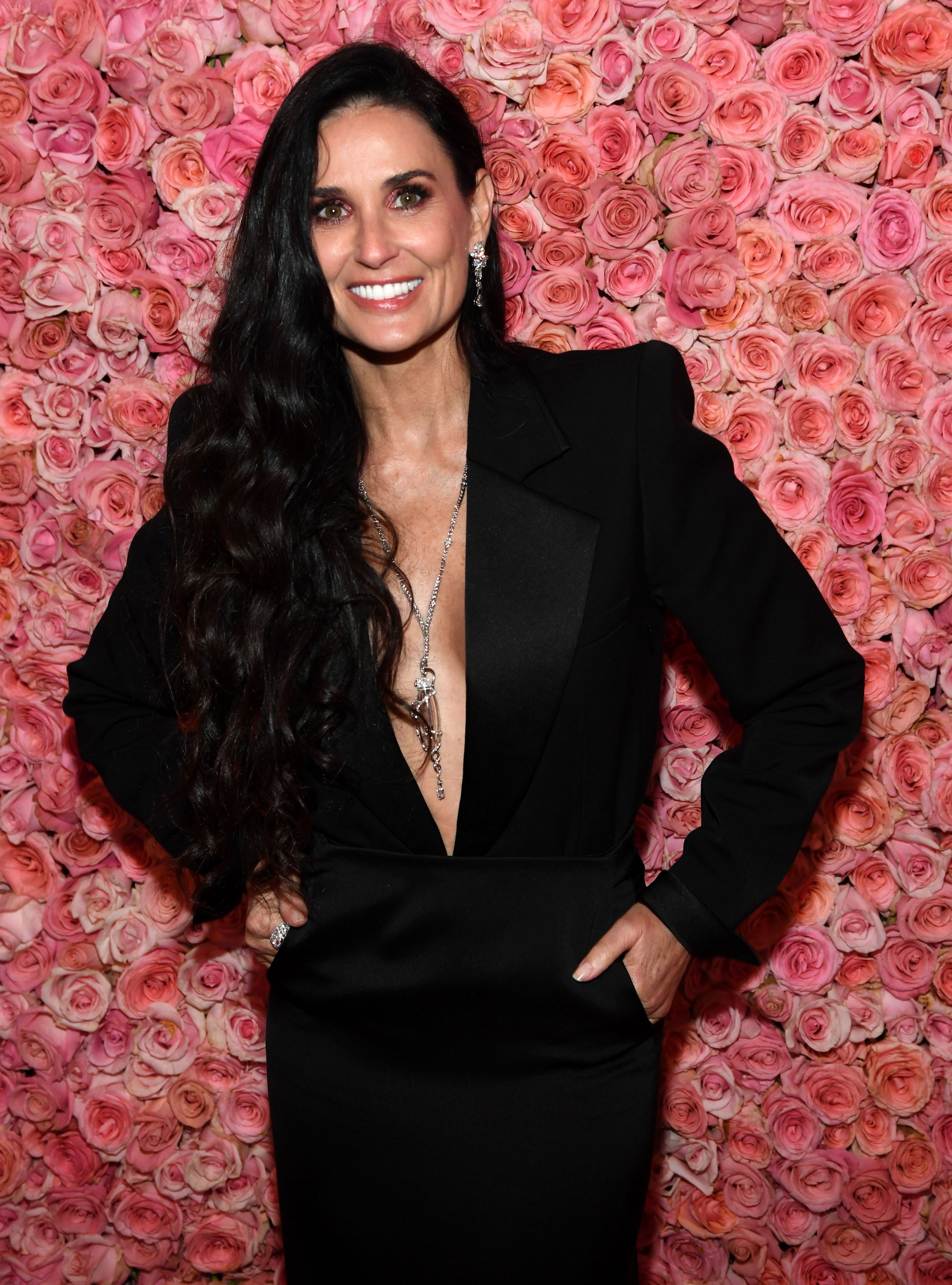 Sexy Demi Moore Pregnant - Demi Moore, 56, Poses Naked On Harper's Bazaar - How She ...