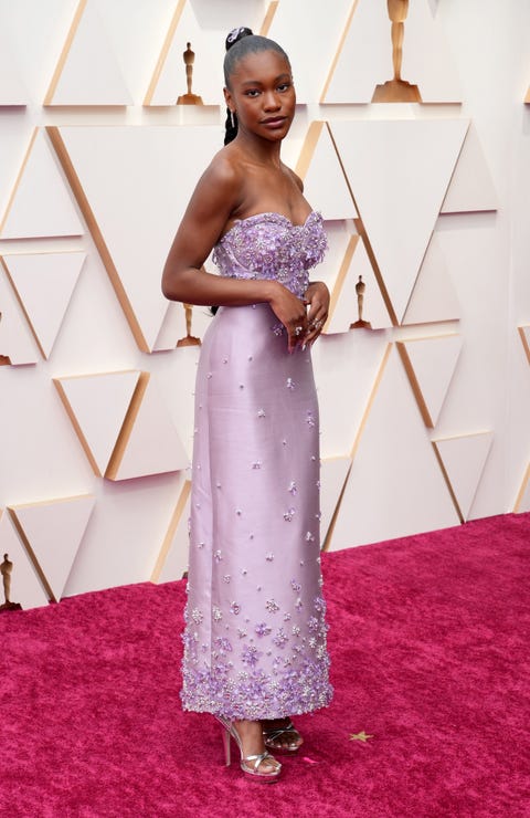 demi singleton oscars 2022 red carpet