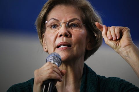 presidential candidate elizabeth warren holds town hall in des moines