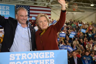 voto demócrata clinton kaine