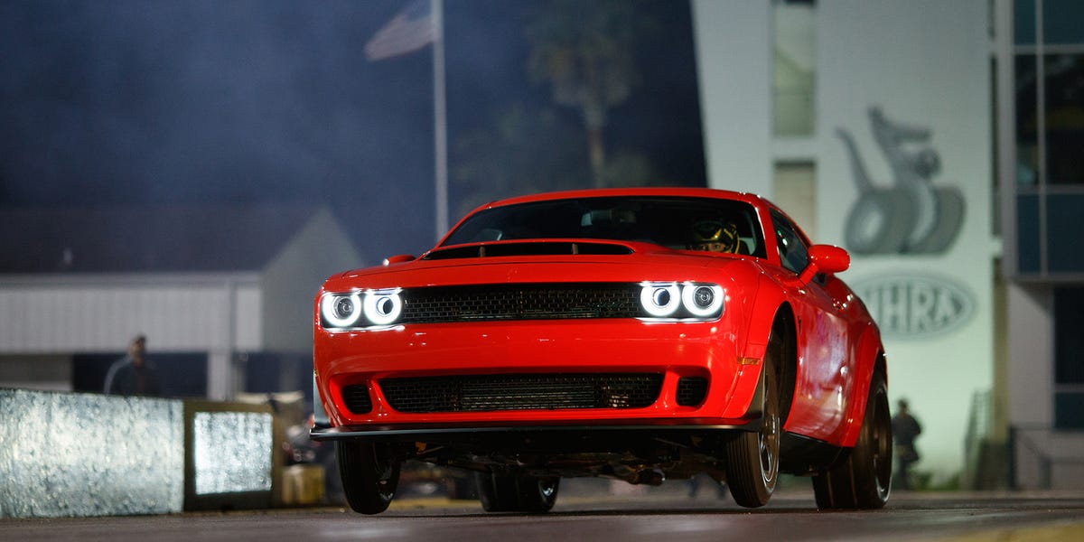 Dodge Demon Tires - Can't Drive Demon in Cold Weather