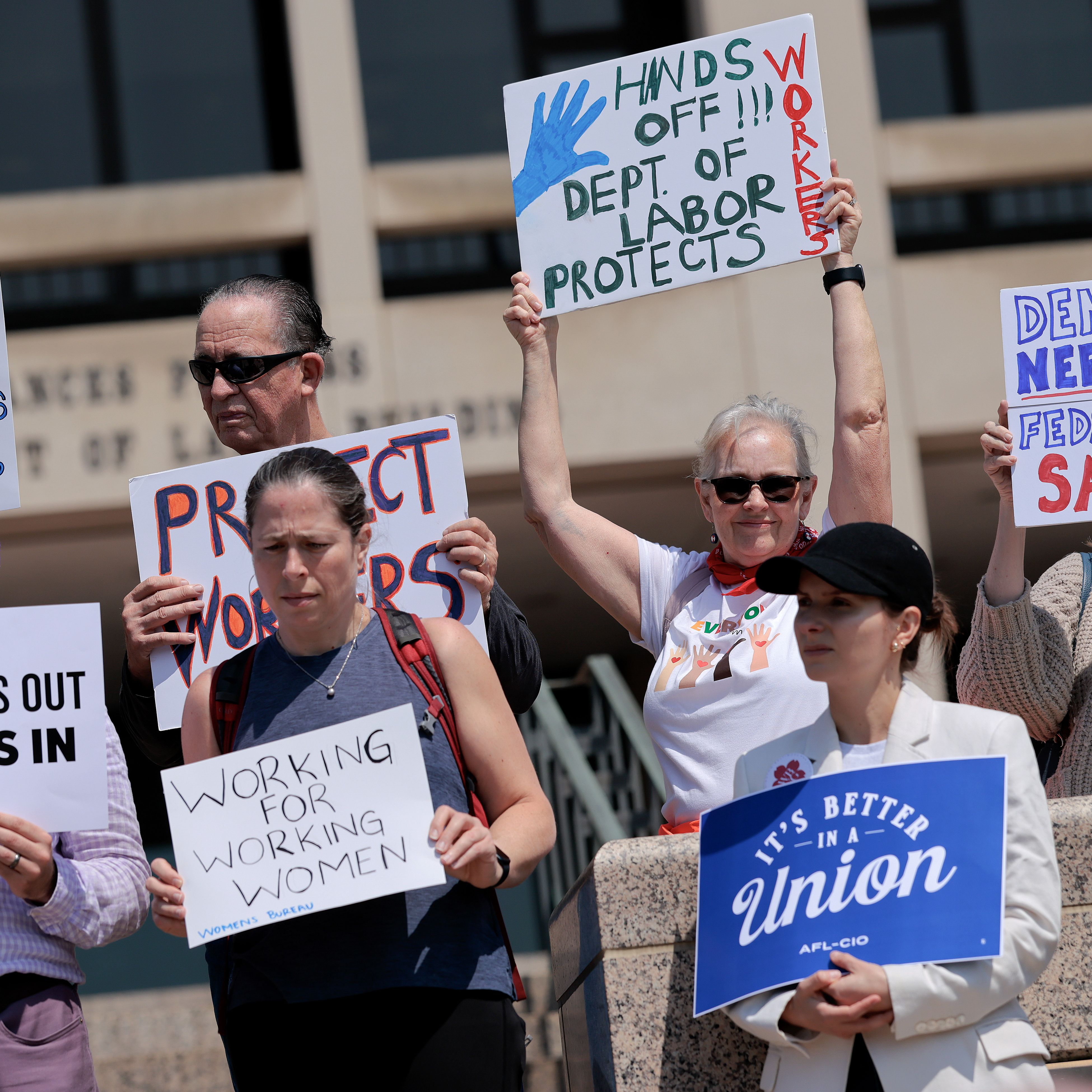 What's Up at the Labor Department? Oh, Slashing Staff and Threatening Workers Who Talk