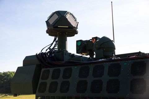 An Army Laser System Shot Down Mortar Bombs –