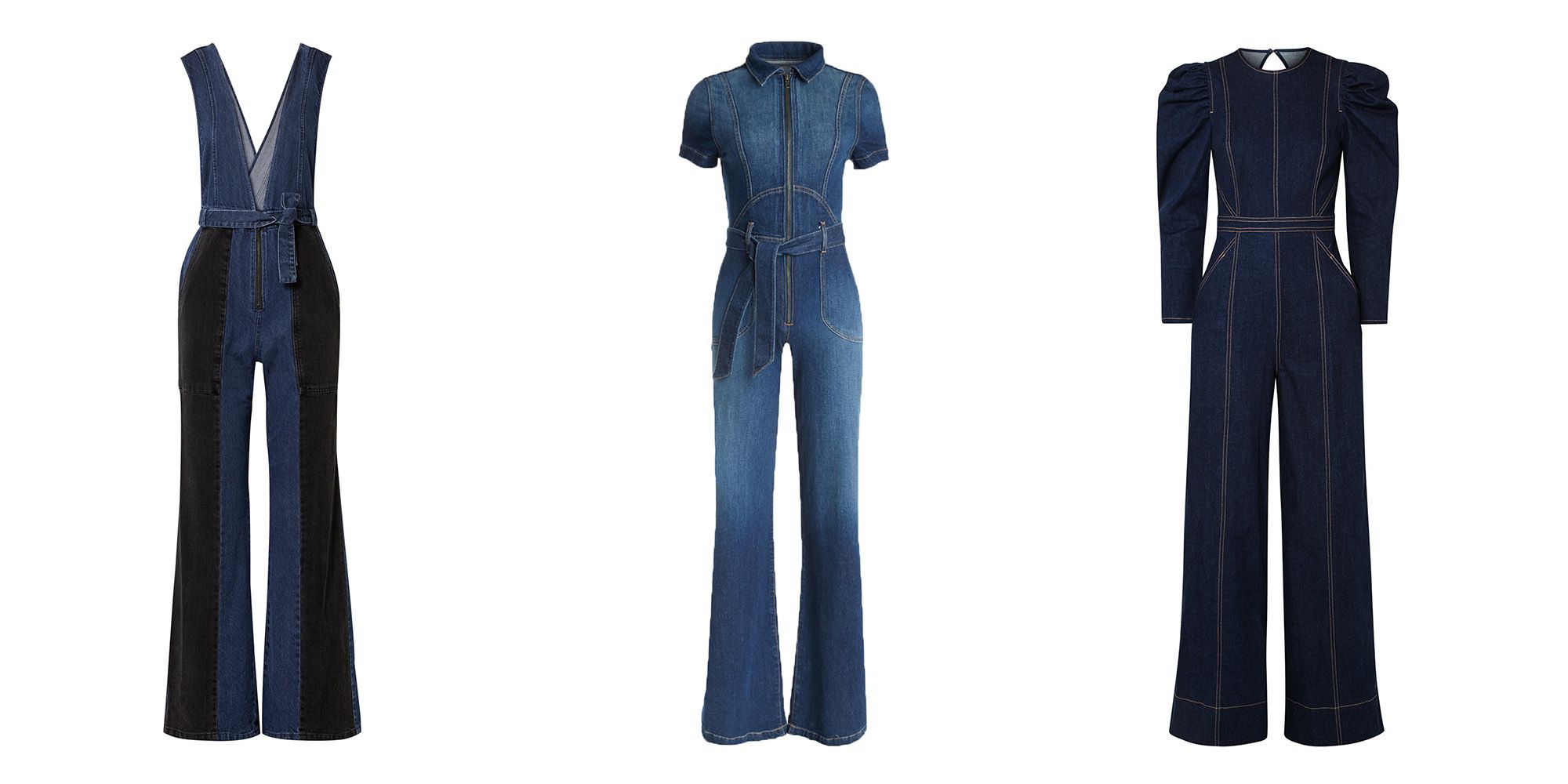 denim jumpsuit dress