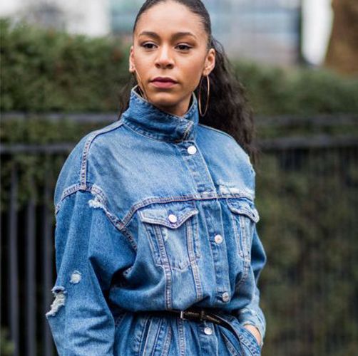What to wear with a blue jean jacket