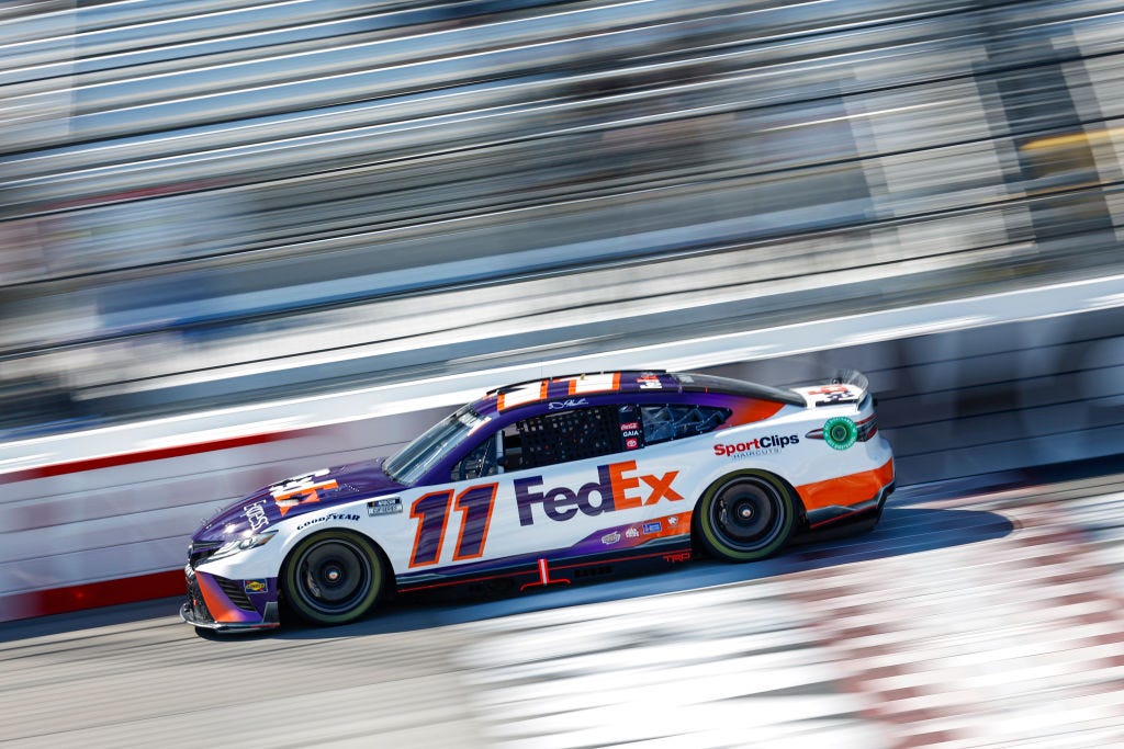 Denny Hamlin Wins Richmond on All-Out Tire Strategy