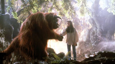 ludo and sarah in inside the maze