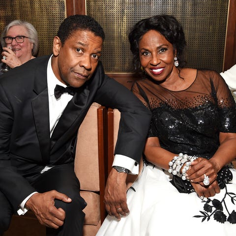 Image result for Denzel and Pauletta Washington