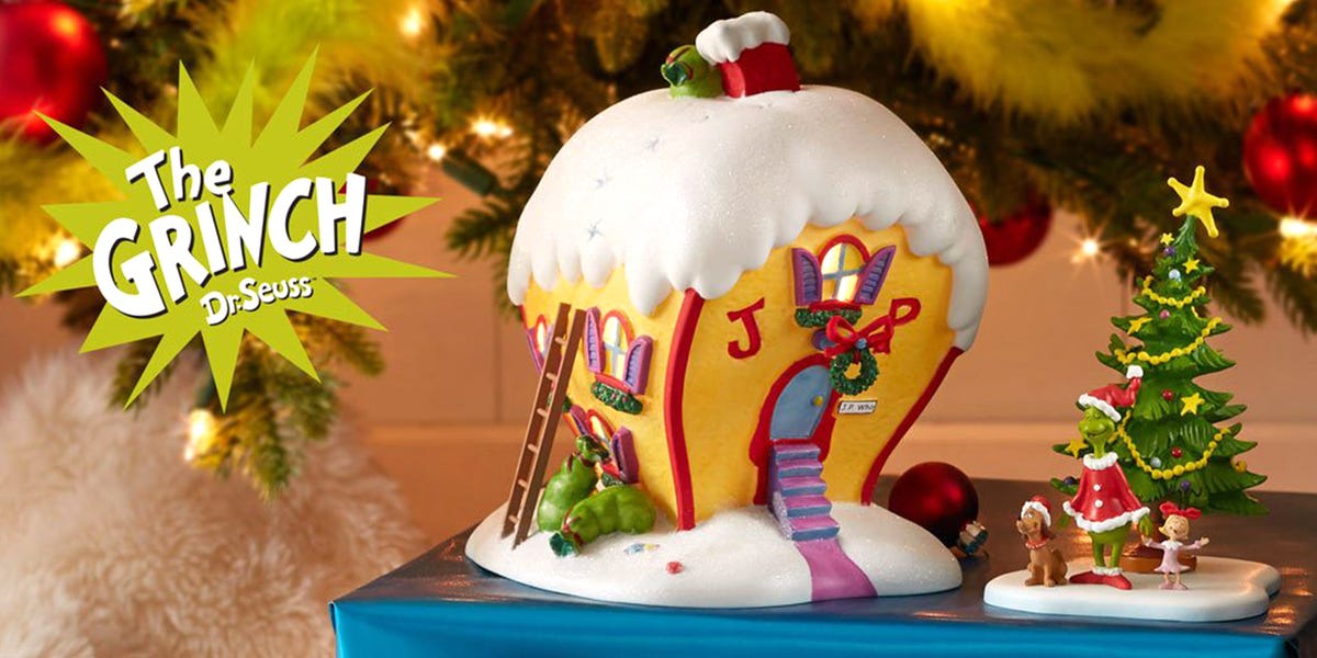 This Grinch Christmas Village Will Let You Build Your Very Own Whoville