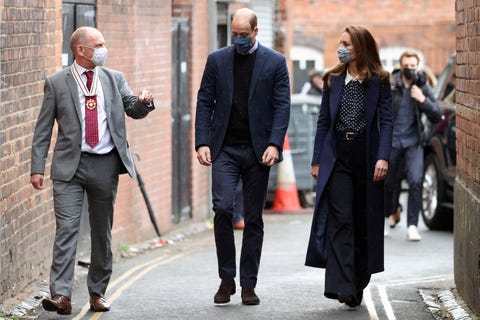 the duke and duchess of cambridge carry out engagements in wolverhampton