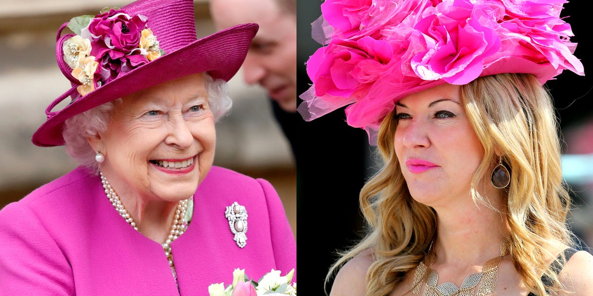 Royal vs. Kentucky Derby Hats - Royal and Kentucky Derby 