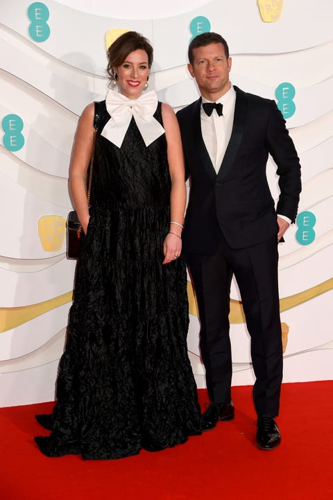 Dermot O'Leary and Dee Koppang at BAFTAs