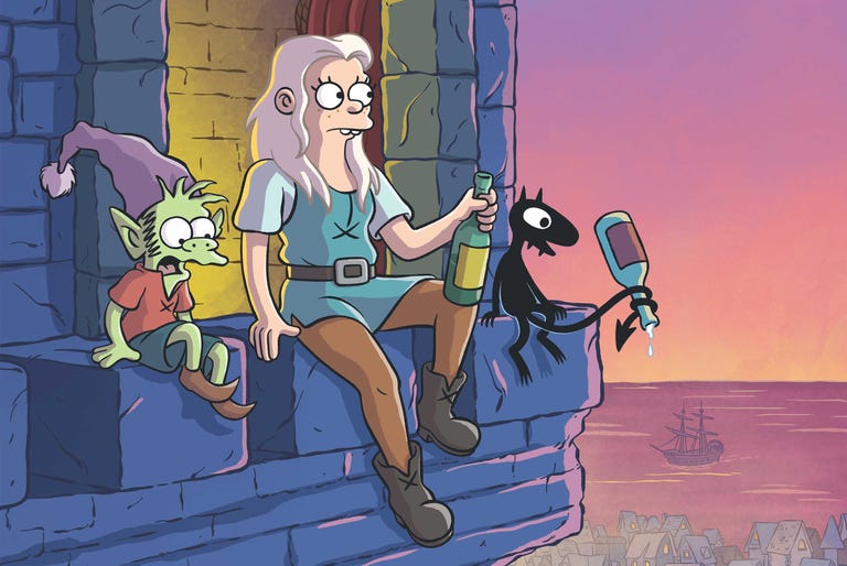 Resultado de imagen para desencanto matt groening