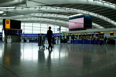 Deserted Heathrow Terminal 5