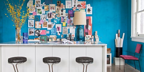 design studio tour office paint color