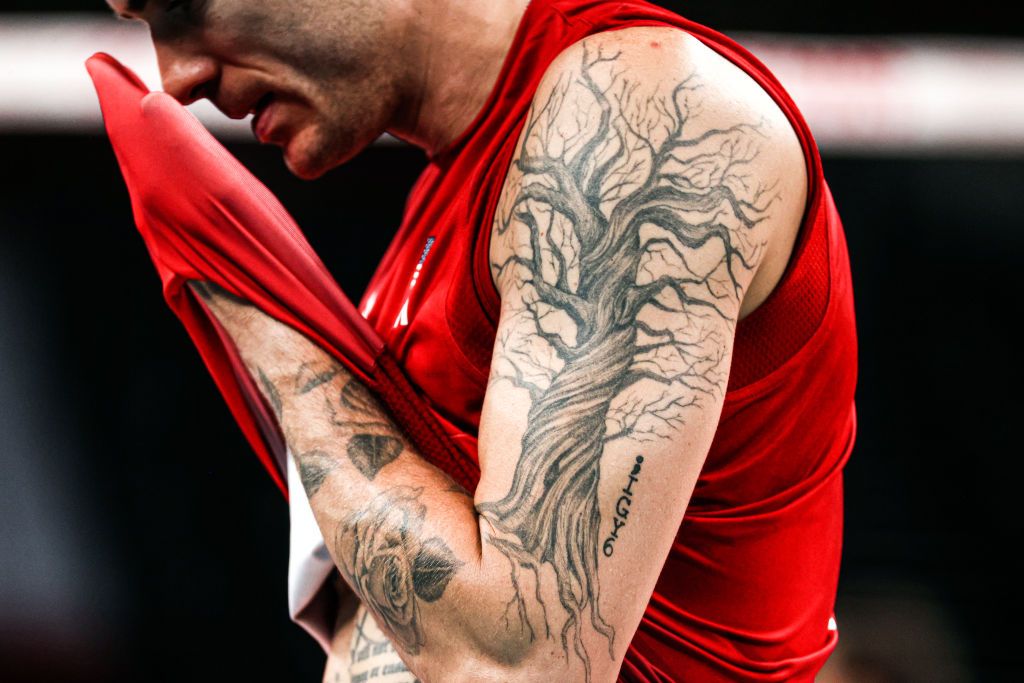 五輪マークが人気 東京オリンピック見つけたアスリートたちのタトゥーをプレイバック