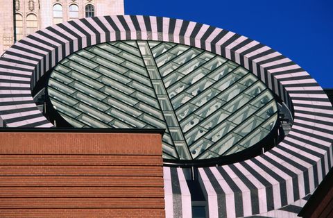 detail of museum of modern art's exterior, san francisco, united states of america