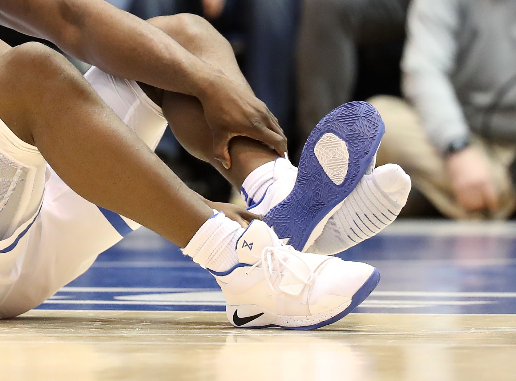 After Zion Williamson's Shoe Explodes 