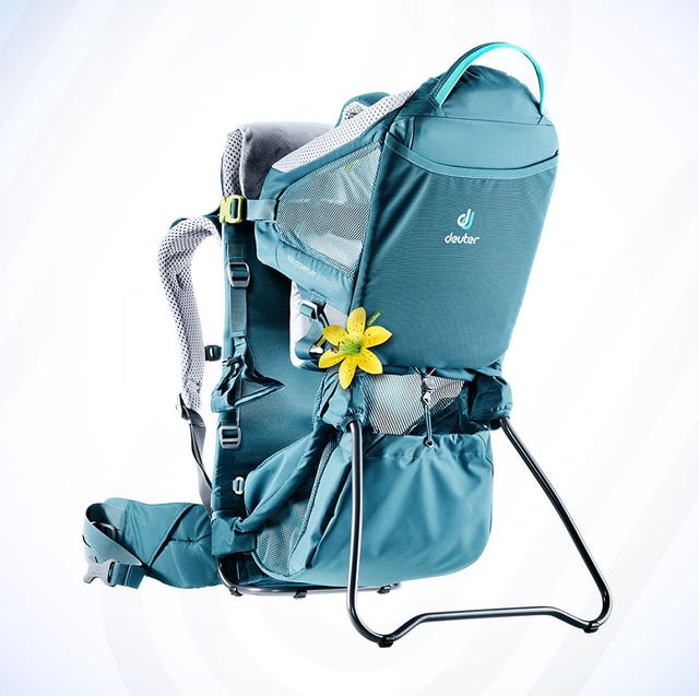 deuter kid comfort active hiking carrier deuter kid comfort active hiking carrier in blue against blue or purple background with swirl pattern
