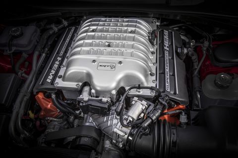 Dodge Challenger SRT Hemi engine