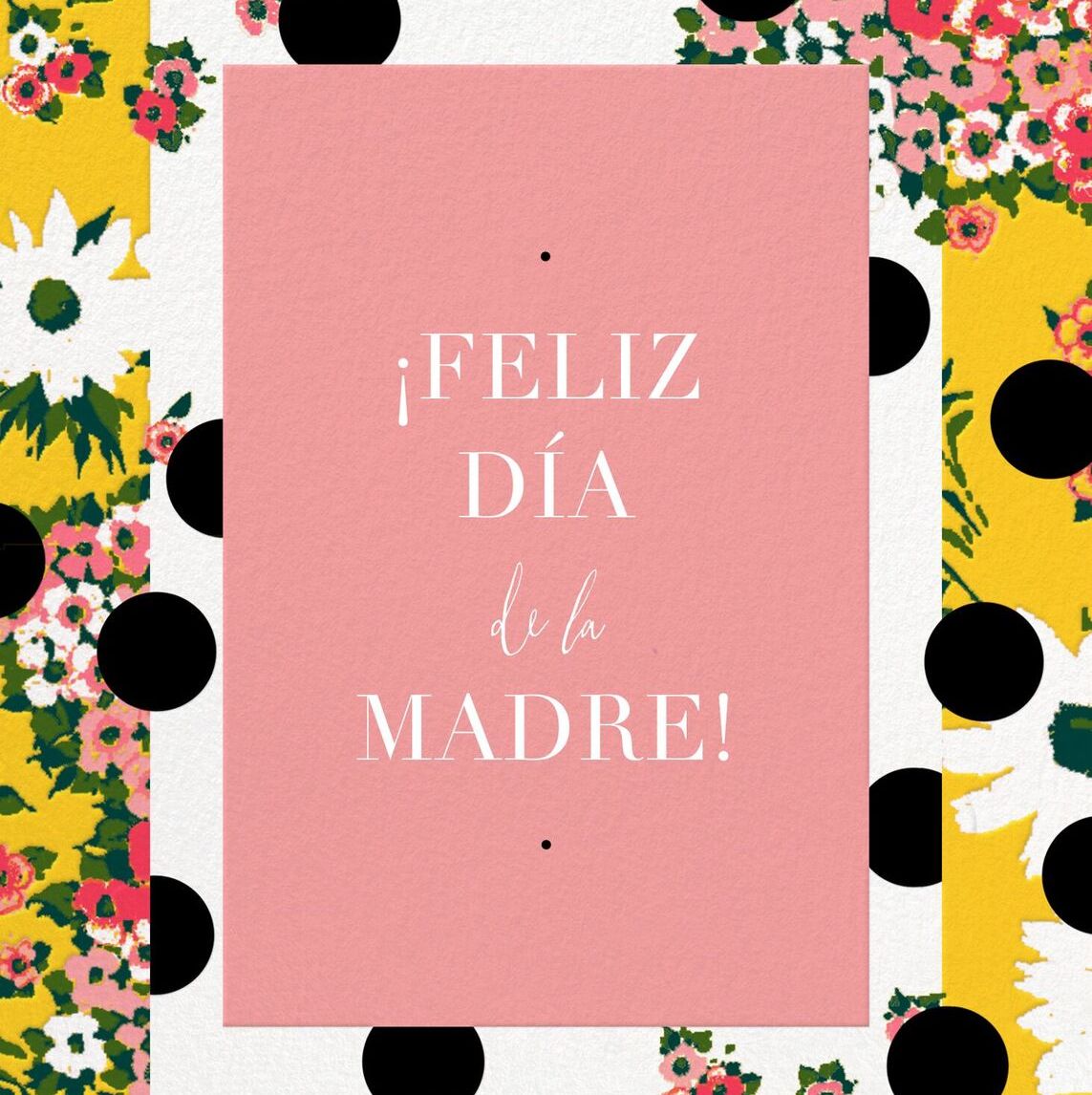 Hito secuencia Encadenar Tarjetas personalizables y gratis de Carolina Herrera para el Día de la  Madre