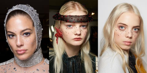 AW19 Diamante Freckle Beauty Trend