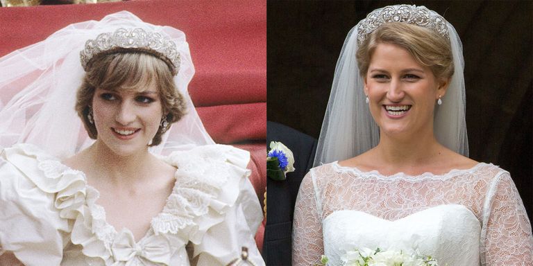Princess Diana's wedding tiara was worn by her niece for her own ...