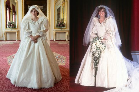 Photos: Princess Diana's Outfits Recreated by 'The Crown's Emma Corrin