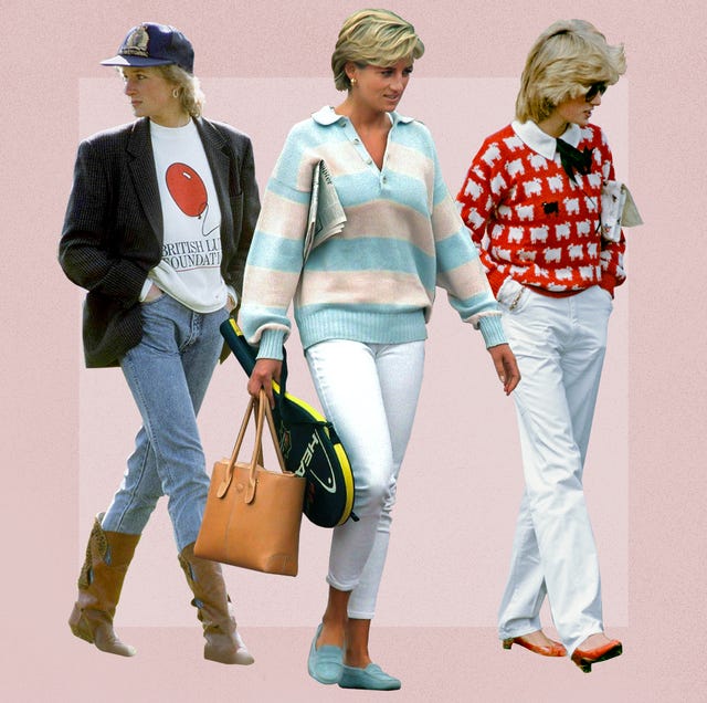 Princess Diana's best fall fashion.