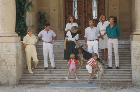royals on holiday in mallorca