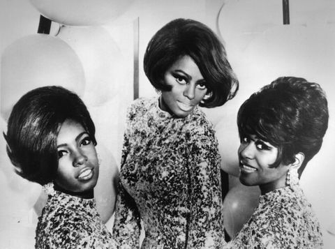 top motown soul pop group diana ross and the supremes, left to right, mary wilson, diana ross and cindy birdsong, 1968   photo by keystonegetty images