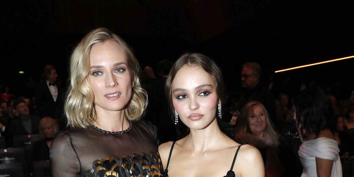 Diane Kruger and Lily-Rose Depp pay sartorial tribute to Karl Lagerfeld ...