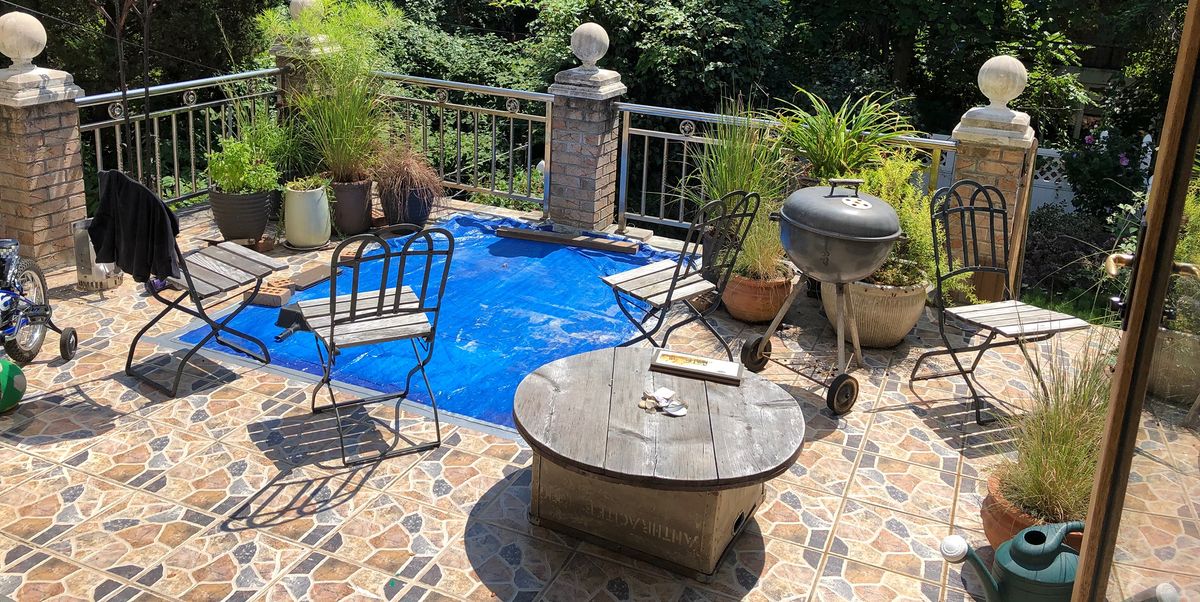 BEFORE & AFTER: How I Transformed My 140-Year-Old Patio Into a Modern Outdoor Oasis