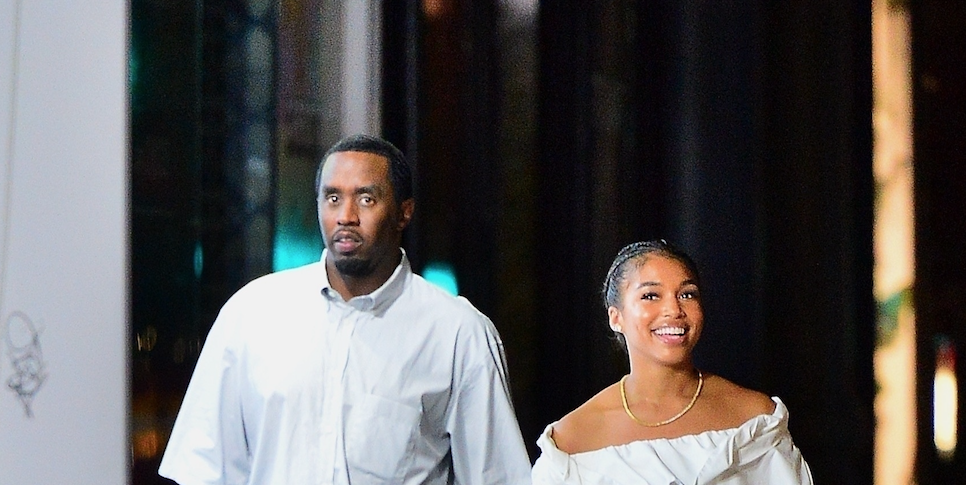 Lori Harvey And Diddy Son P Diddy Cozies Up To Steve Harvey S Step