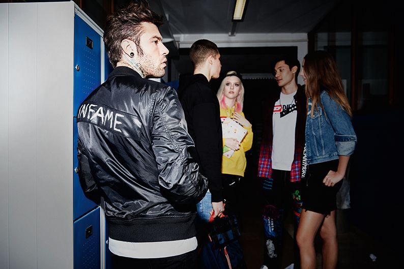 giacca diesel fedez