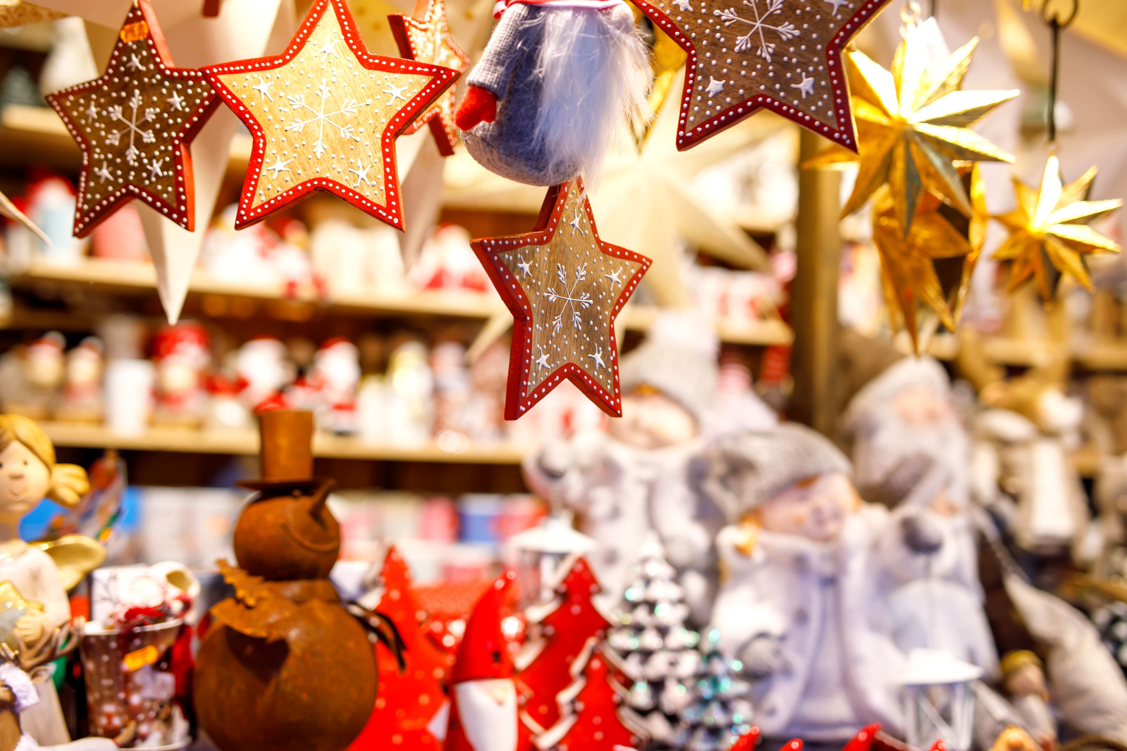 Christmas lampshade,Toy Shop street  multi Xmas festive Decoration 