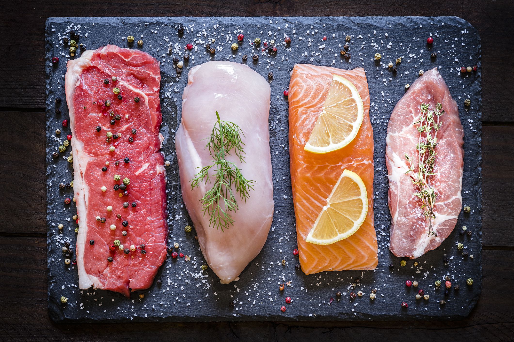 Ternera, pollo o salmón, las proteínas para ganar músculo
