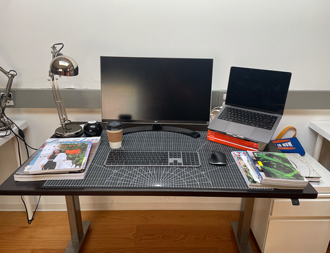 fully standing desk