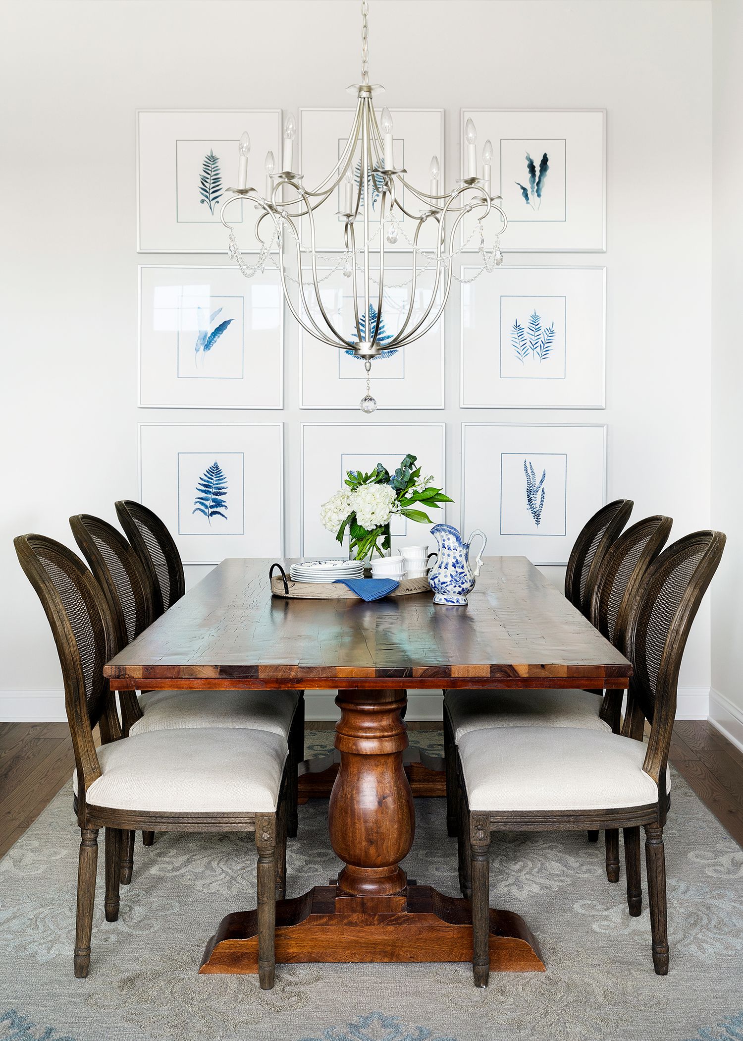 how to decorate a dining room table ideas