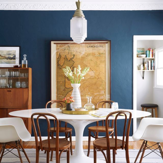 52 Best Dining Room Decorating Ideas, Best Colors For Dining Room Furniture